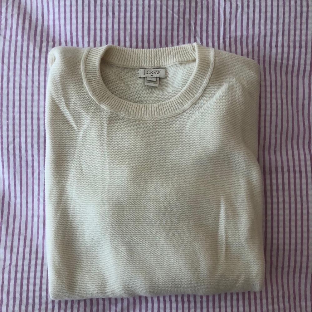 Cream JCrew Sweater